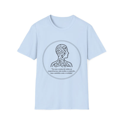 Inspirational Portuguese Quote T-Shirt — "Eu sou a soma de todas as experiências"