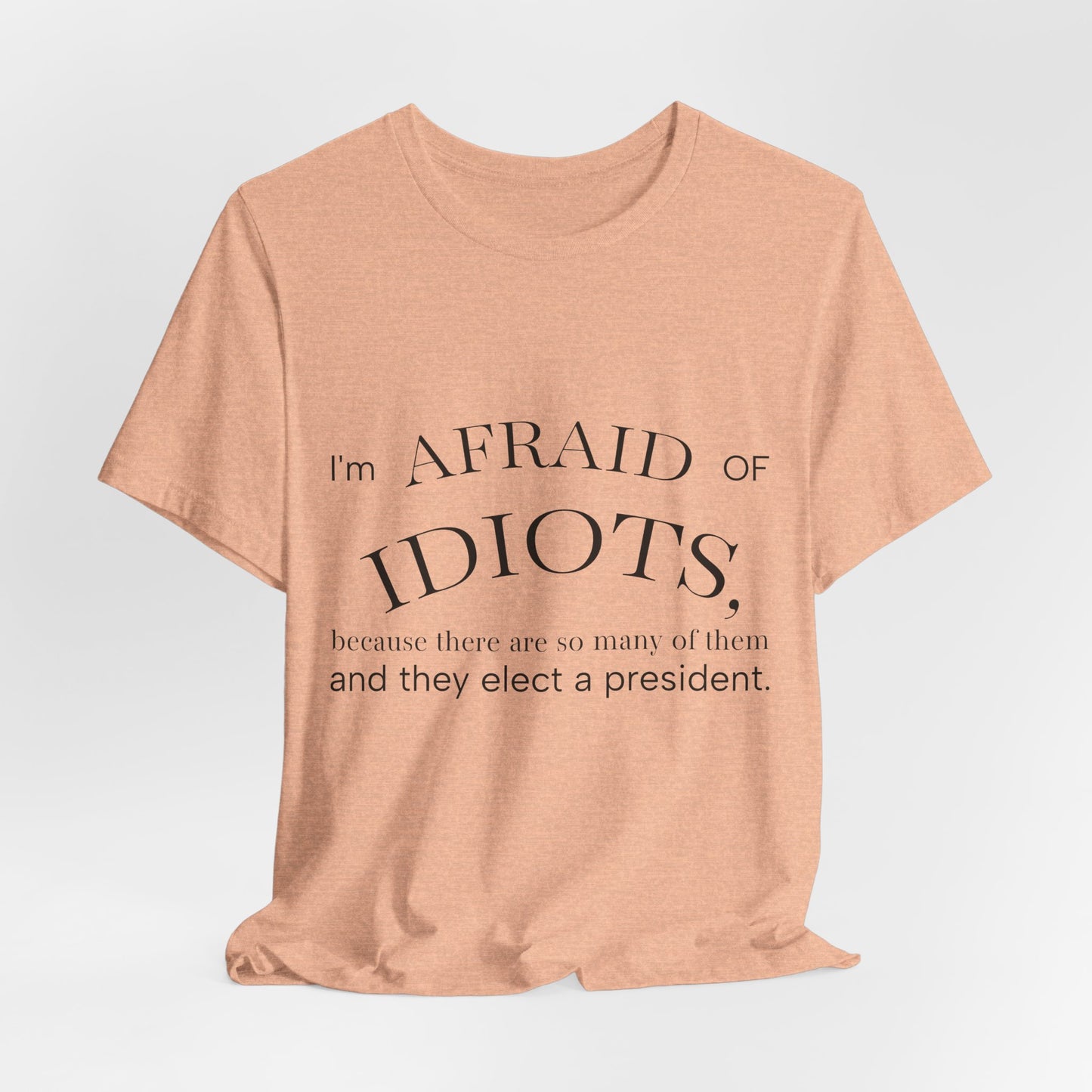 Camiseta Frase Irônica em Inglês | Quote Humor Político T-Shirt