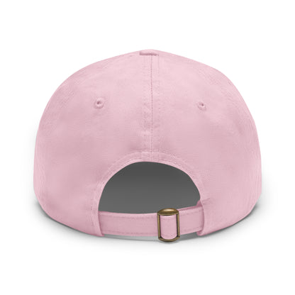 Boné Dad Hat com patch em couro | Ideia em Ação Azirrague