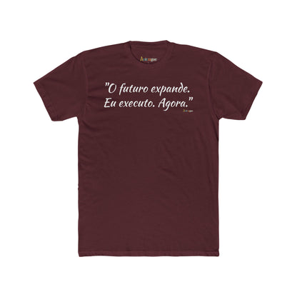 Camiseta O Futuro Expande — Algodão Leve 4.3 oz