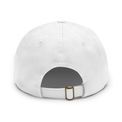 Boné Dad Hat com patch em couro | Ideia em Ação Azirrague