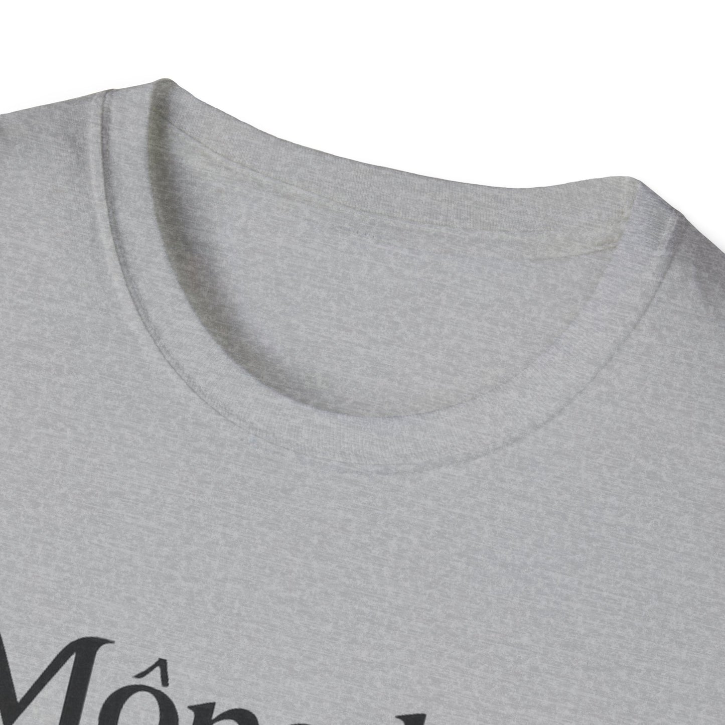 Mônada — Camiseta com estampa filosófica "EU = (0,0)"