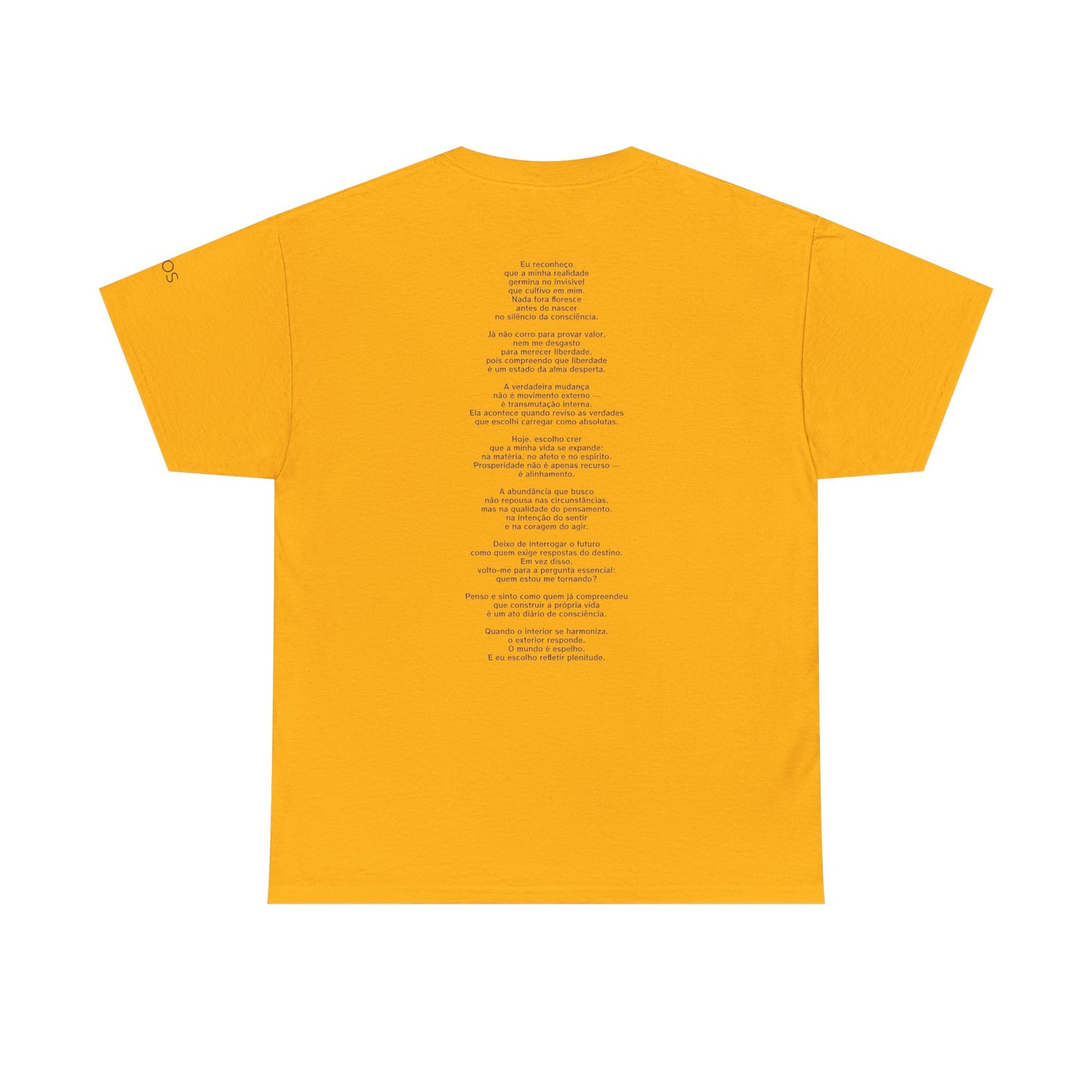 Camiseta “A Liberdade Nasce Por Dentro” — Algodão Premium | Jornada Interior