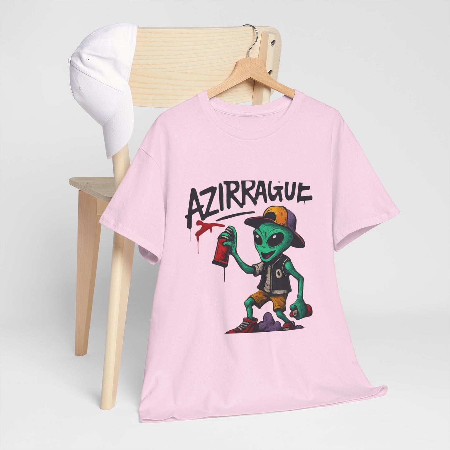 Camiseta Azirrague Pichação – Arte Urbana Autêntica