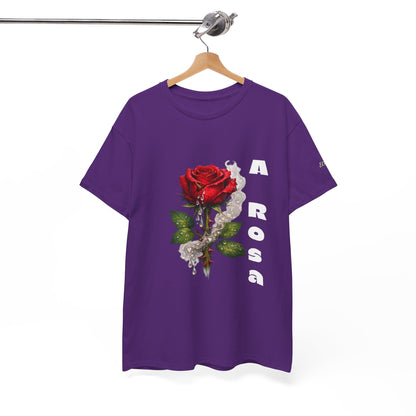 Camiseta Poema Azirrague — Rosa, Espinho e Amor