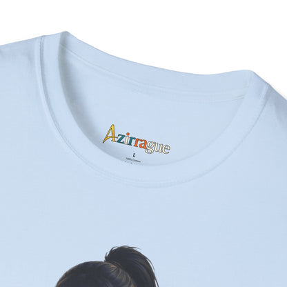 Camiseta Rogue Archer — Camiseta gráfica de arqueira elfa azul de fantasia