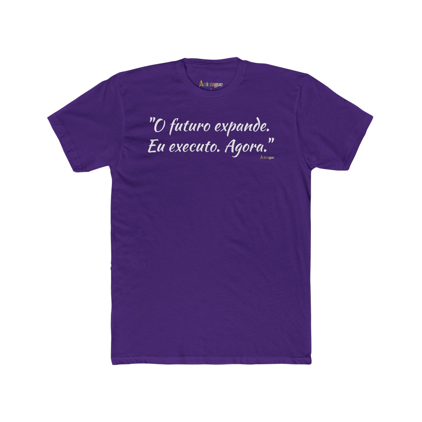 Camiseta O Futuro Expande — Algodão Leve 4.3 oz