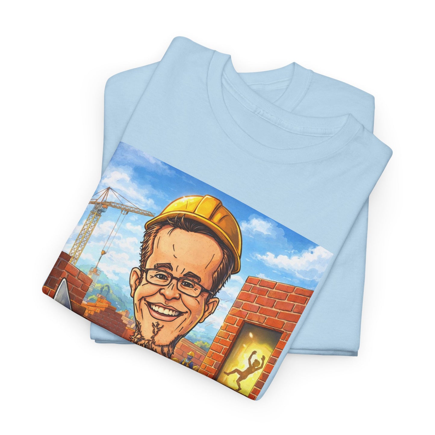 Camiseta Azimur com Frase de poder "Eu construo as paredes para que o Espírito possa dançar dentro delas."
 – Algodão Premium