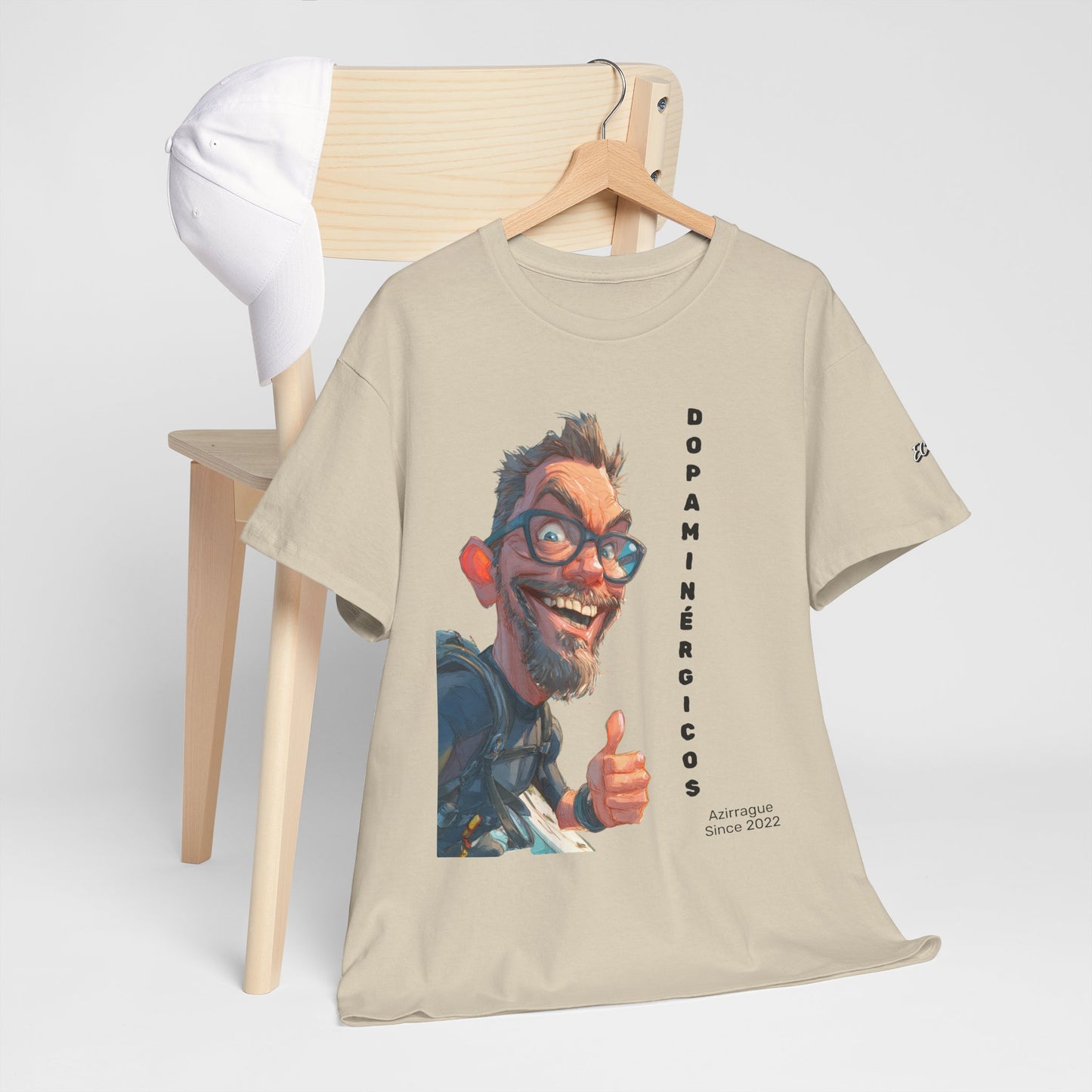 Camiseta Dopaminérgicos — Visão e Mente Profundas | Azimur
