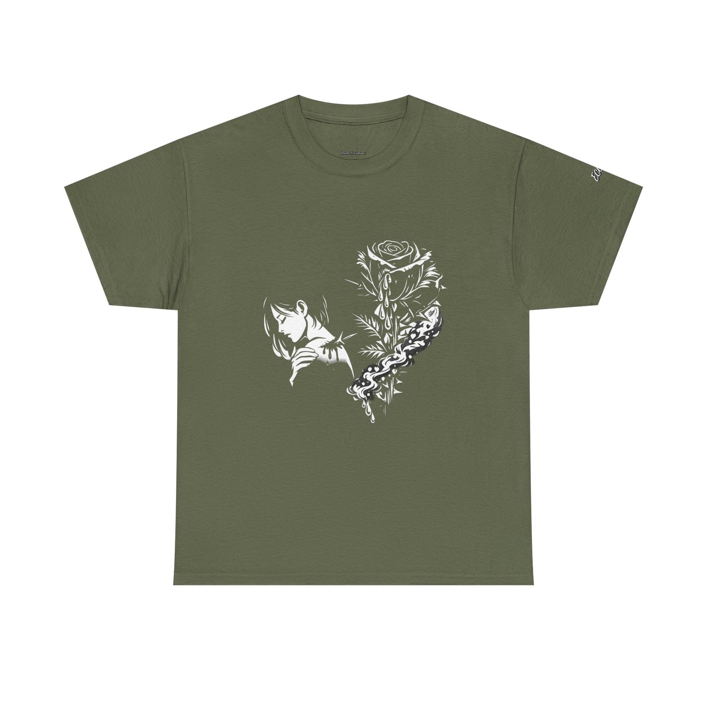 Camiseta Poema Azirrague — Rosa em Luto