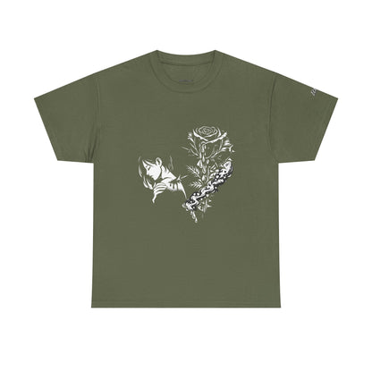 Camiseta Poema Azirrague — Rosa em Luto