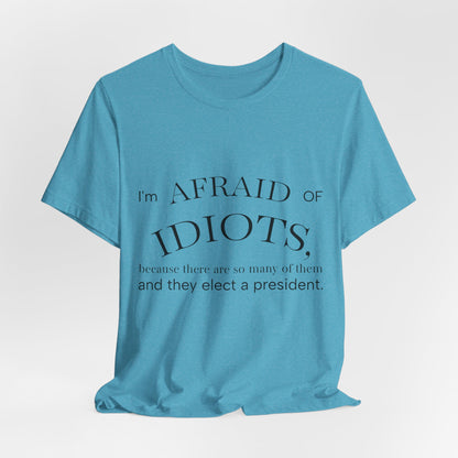 Camiseta Frase Irônica em Inglês | Quote Humor Político T-Shirt