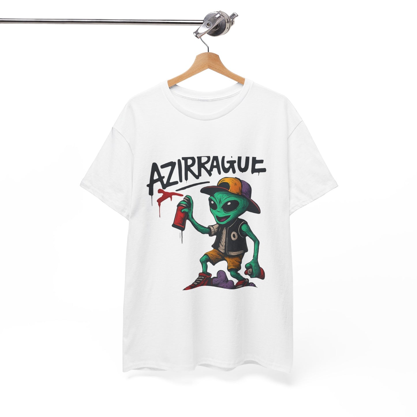 Camiseta Azirrague Pichação – Arte Urbana Autêntica