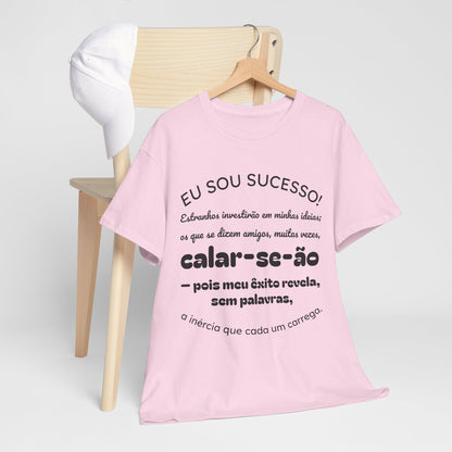 Camiseta estampada unissex Let Your Swords | Azirrague