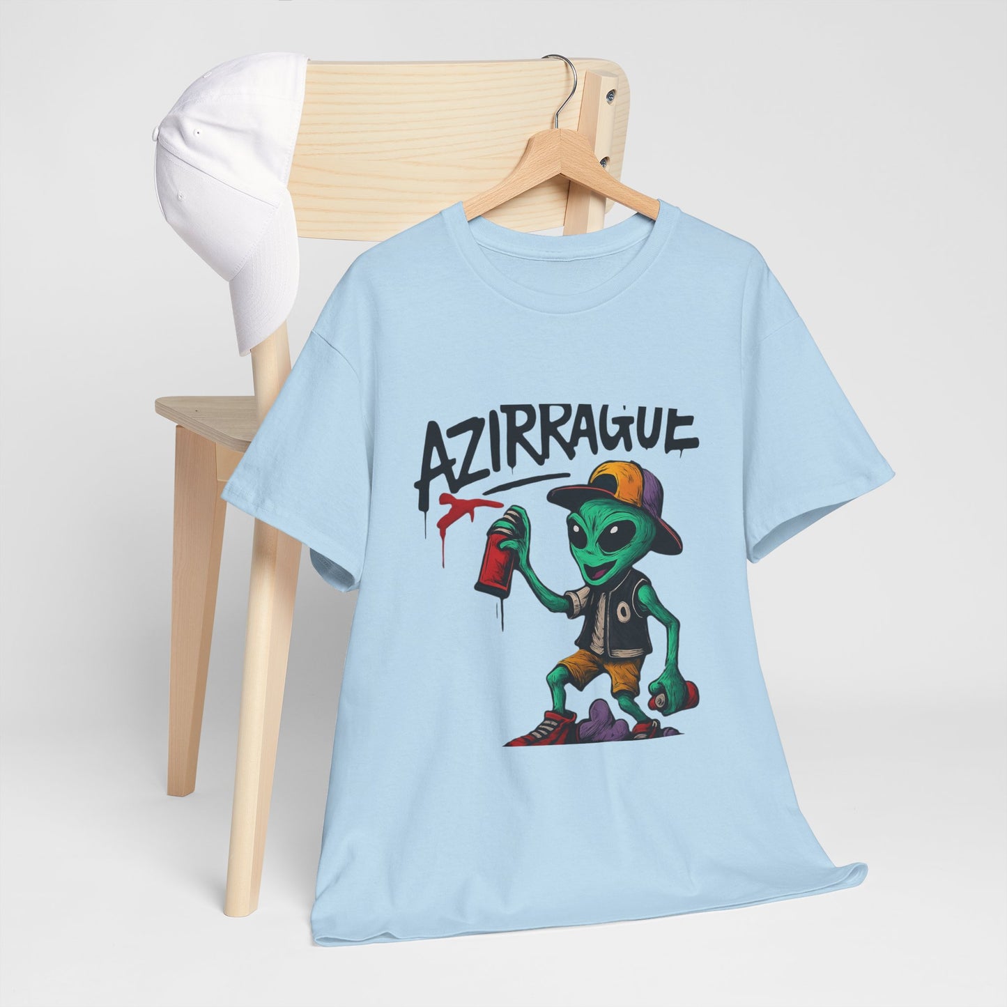Camiseta Azirrague Pichação – Arte Urbana Autêntica