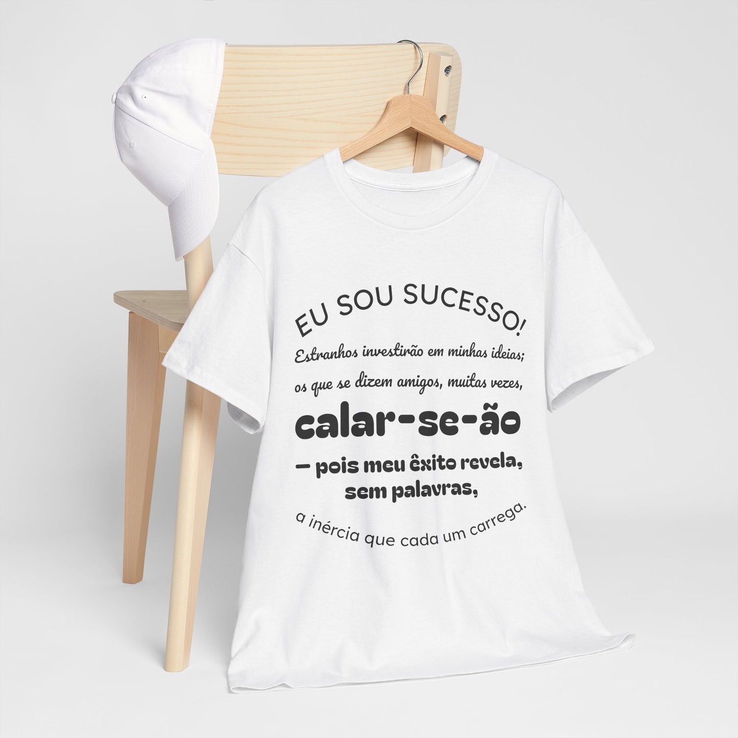 Camiseta estampada unissex Let Your Swords | Azirrague