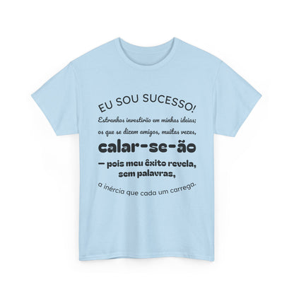 Camiseta estampada unissex Let Your Swords | Azirrague