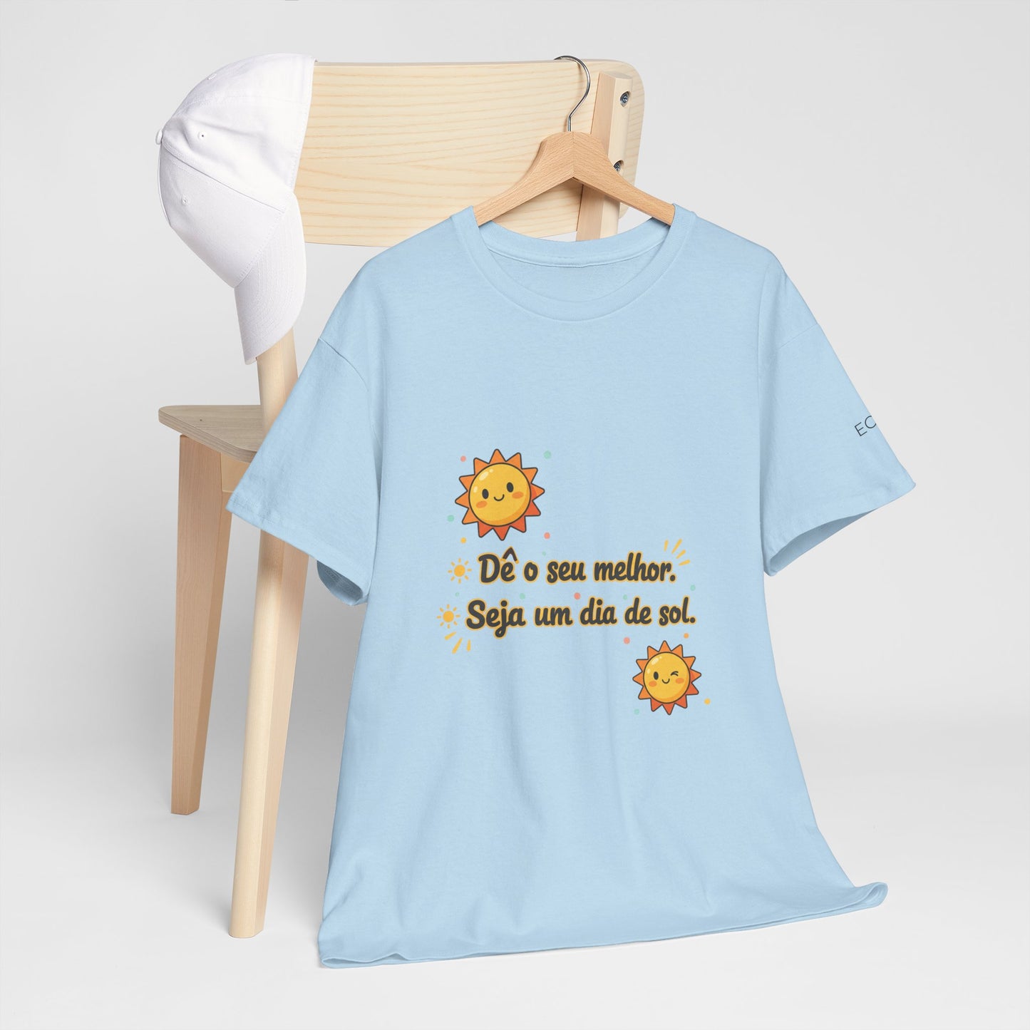 Camiseta Luz Serena – Poema de Esperança em Algodão