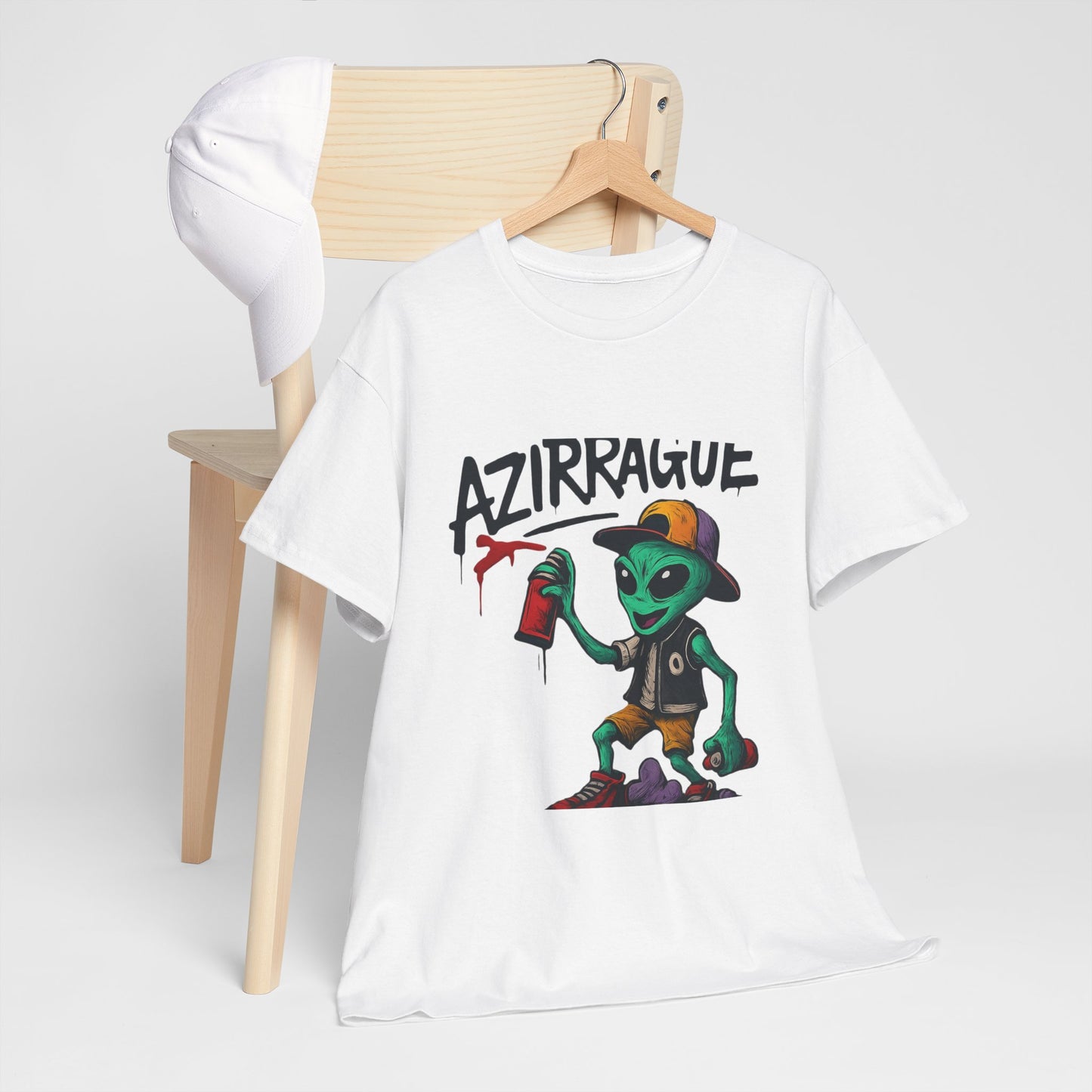 Camiseta Azirrague Pichação – Arte Urbana Autêntica
