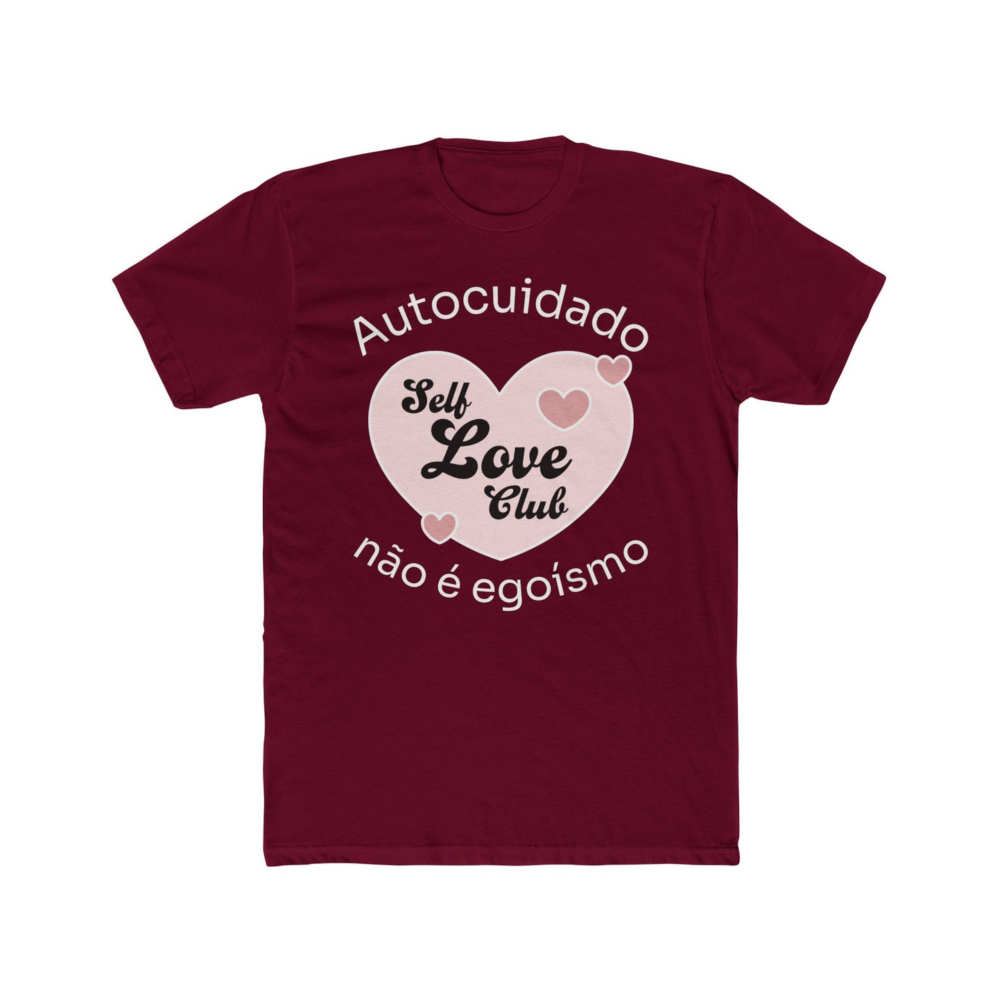 Bedrucktes T-Shirt „Self Love Club“ | Selfcare Azirrague