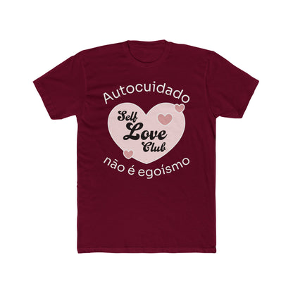 Bedrucktes T-Shirt „Self Love Club“ | Selfcare Azirrague