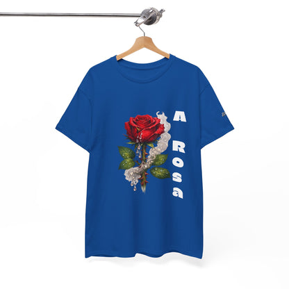 Camiseta Poema Azirrague — Rosa, Espinho e Amor