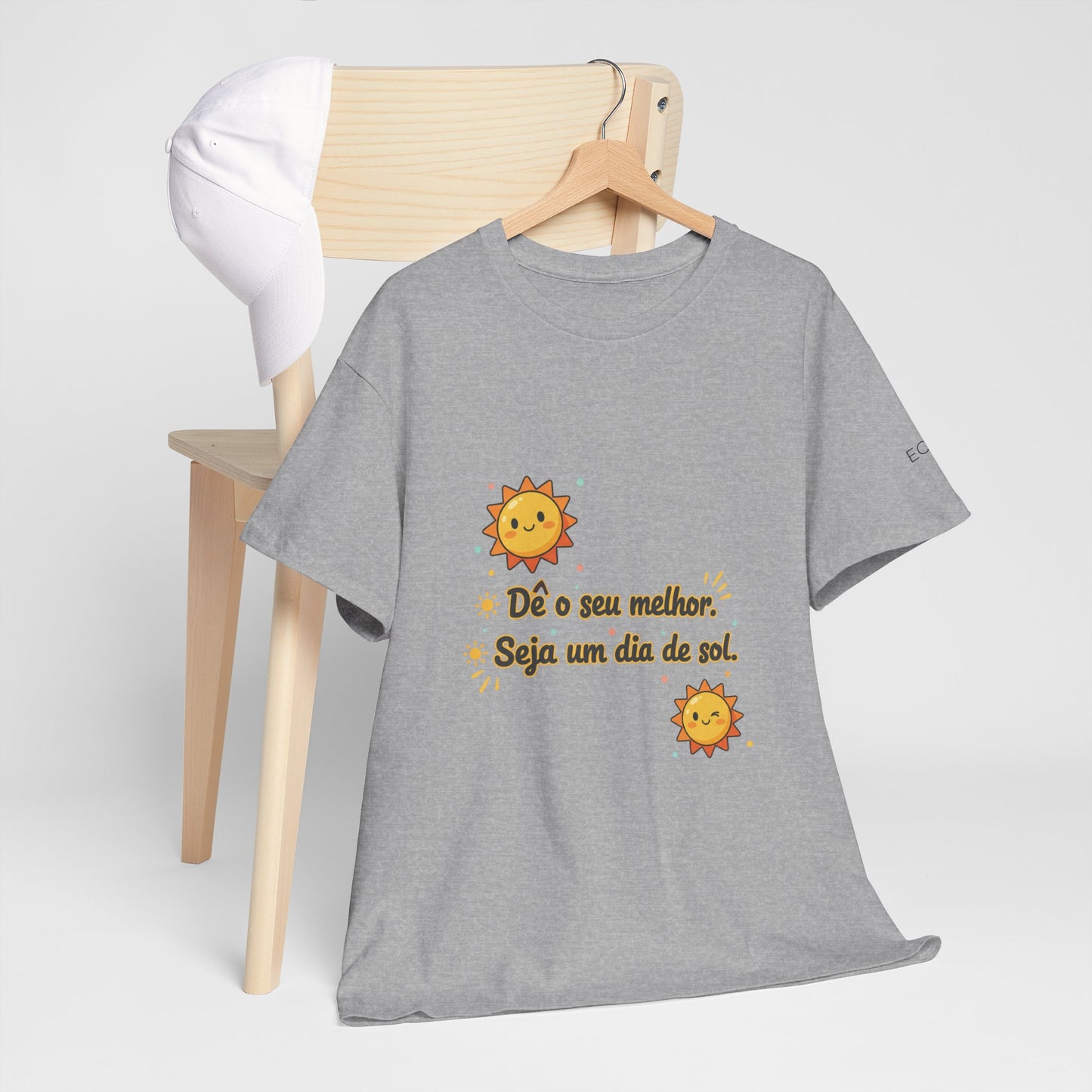 Camiseta Luz Serena – Poema de Esperança em Algodão