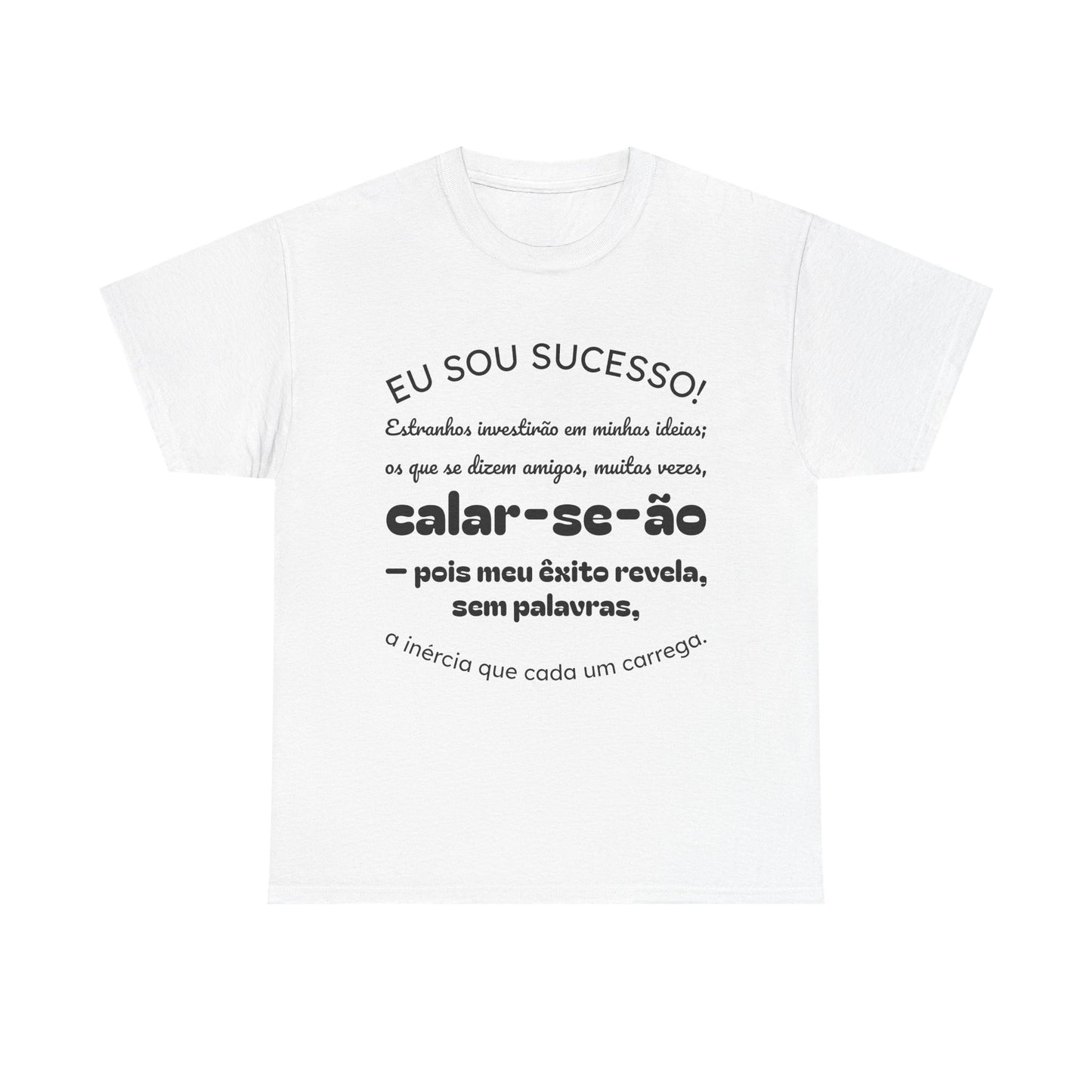 Camiseta estampada unissex Let Your Swords | Azirrague