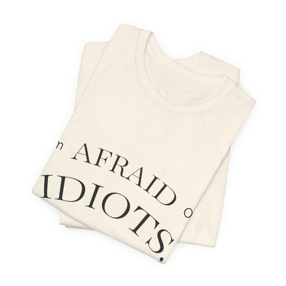 Camiseta Frase Irônica em Inglês | Quote Humor Político T-Shirt