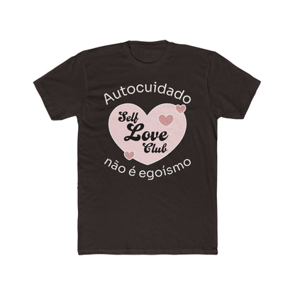 Bedrucktes T-Shirt „Self Love Club“ | Selfcare Azirrague