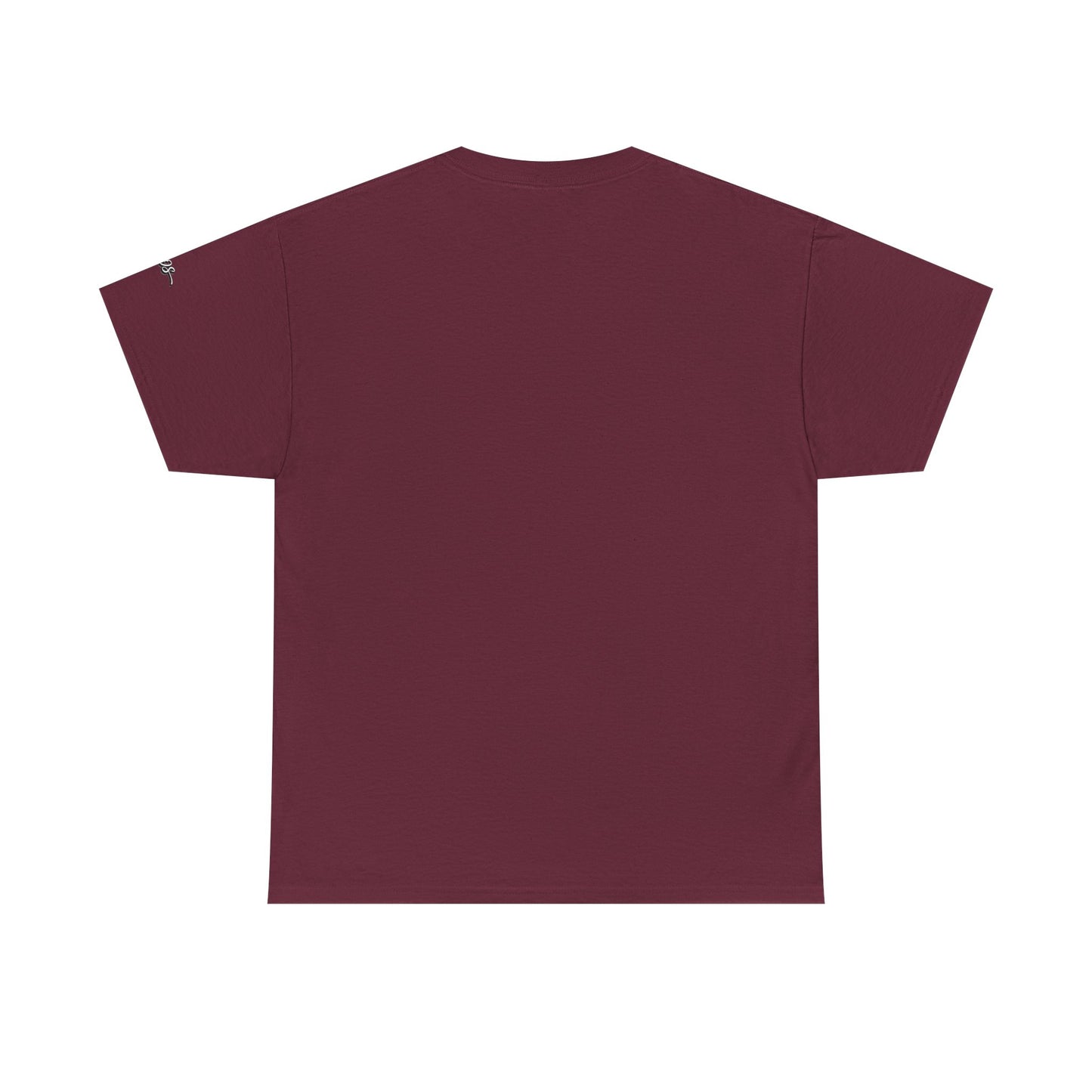 Camiseta inspiradora com citações portuguesas — "Pense, crie, mova-se..."