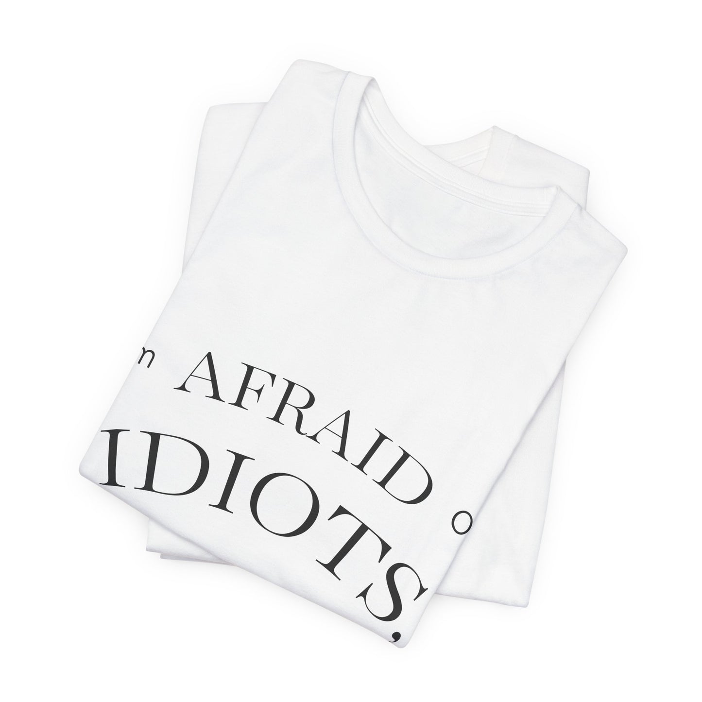 Camiseta Frase Irônica em Inglês | Quote Humor Político T-Shirt