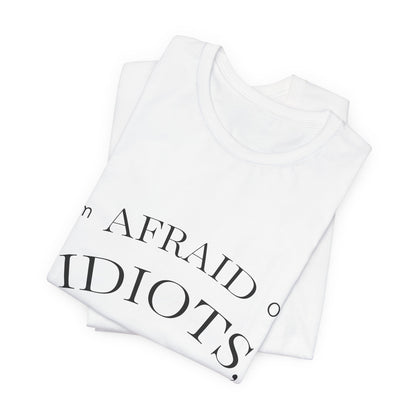 Camiseta Frase Irônica em Inglês | Quote Humor Político T-Shirt