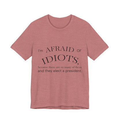 Camiseta Frase Irônica em Inglês | Quote Humor Político T-Shirt