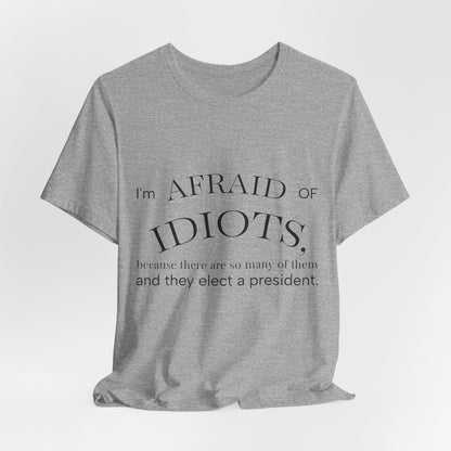 Camiseta Frase Irônica em Inglês | Quote Humor Político T-Shirt