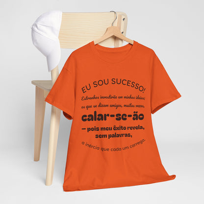 Camiseta estampada unissex Let Your Swords | Azirrague