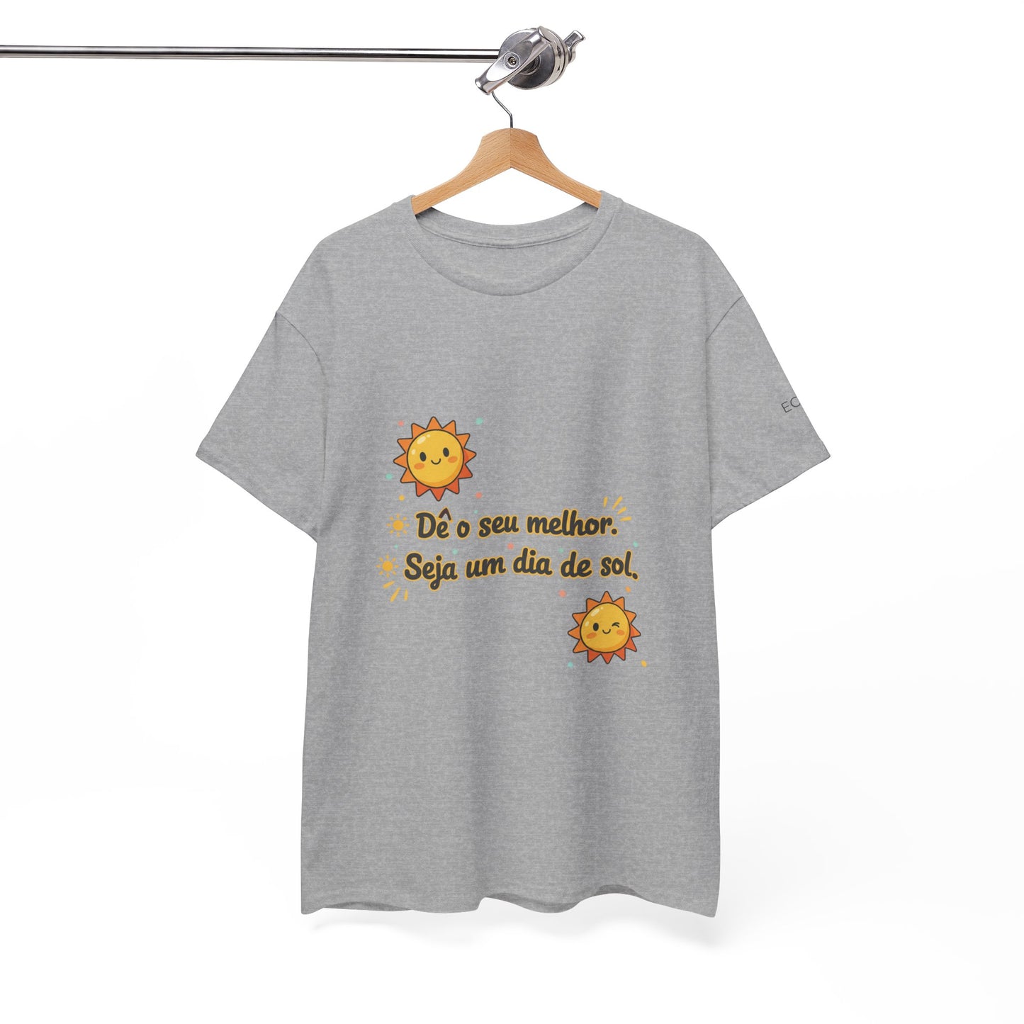 Camiseta Luz Serena – Poema de Esperança em Algodão