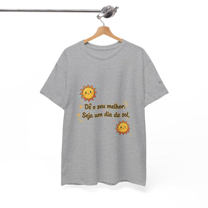 Camiseta Luz Serena – Poema de Esperança em Algodão