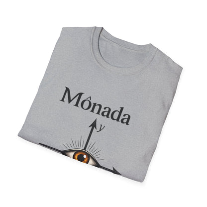Mônada — Camiseta com estampa filosófica "EU = (0,0)"