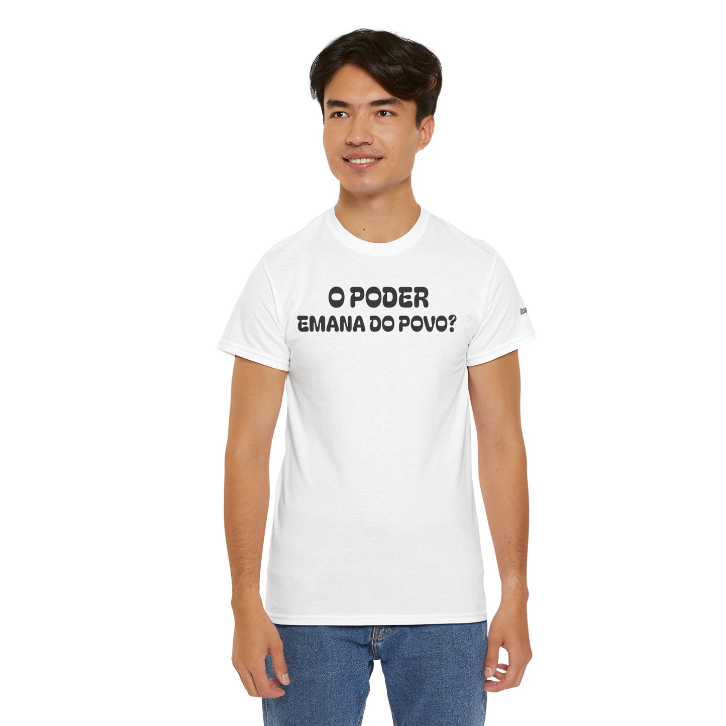 Camiseta “O Poder Emana do Povo” – Reflexão Sociológica sobre Poder e Sociedade