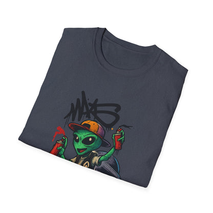 Camiseta Street Art Cogumelo Guardião – Algodão Ring-Spun Gildan 64000