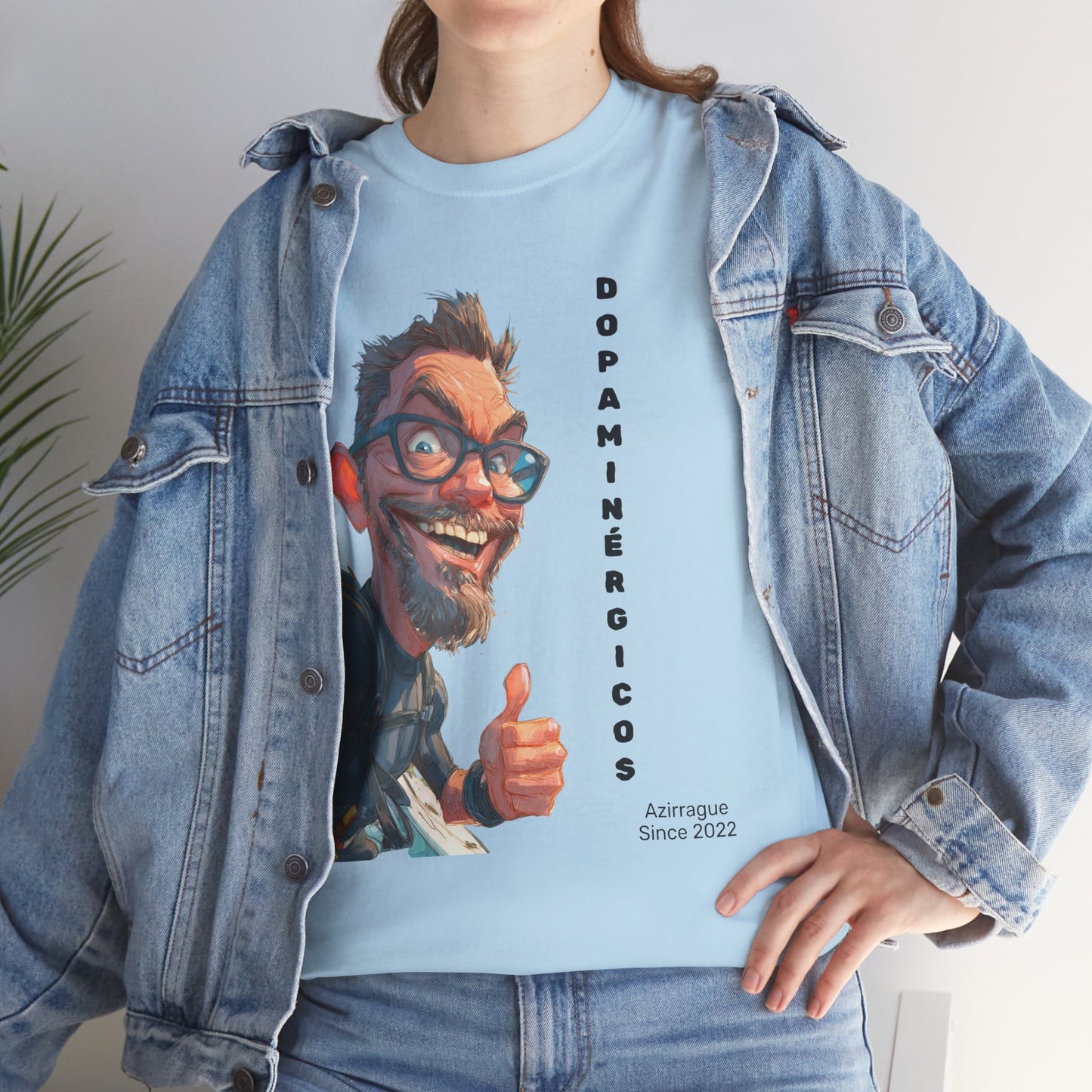 Camiseta Dopaminérgicos — Visão e Mente Profundas | Azimur