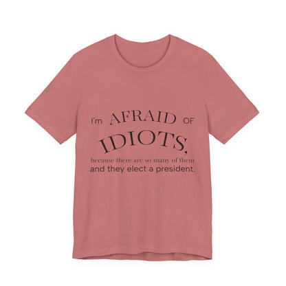Camiseta Frase Irônica em Inglês | Quote Humor Político T-Shirt