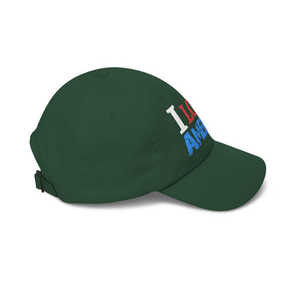 Boné Dad Hat Bordado Love 'Merica | Algodão Premium Ajustável