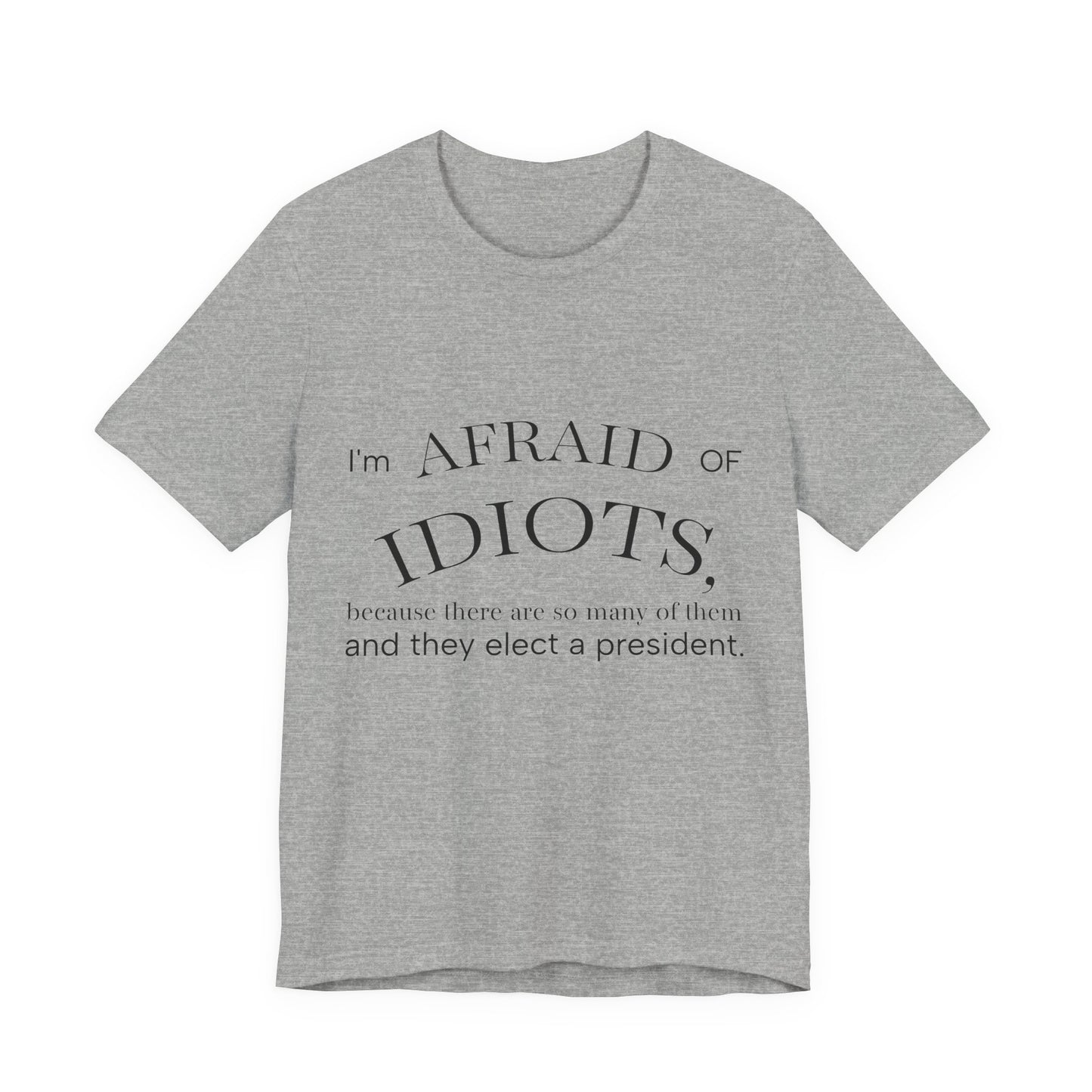 Camiseta Frase Irônica em Inglês | Quote Humor Político T-Shirt