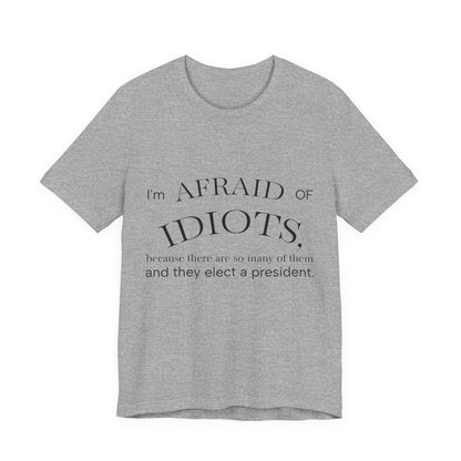 Camiseta Frase Irônica em Inglês | Quote Humor Político T-Shirt