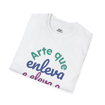 Camiseta "Arte que eleva e enleva o espírito" | Azirrague