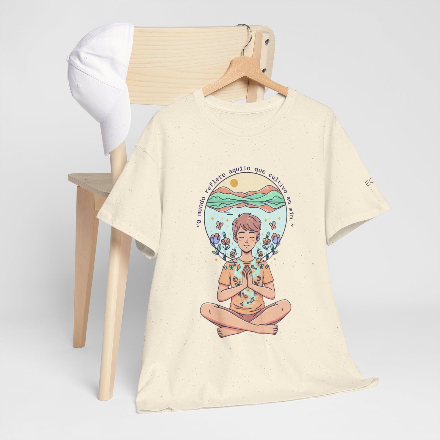 Camiseta “A Liberdade Nasce Por Dentro” — Algodão Premium | Jornada Interior