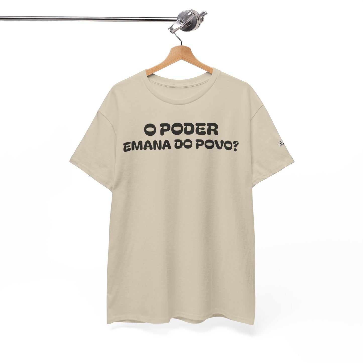 Camiseta “O Poder Emana do Povo” – Reflexão Sociológica sobre Poder e Sociedade