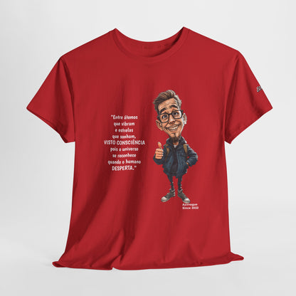 Camiseta Azimur “O Universo Reconhece Quem Desperta” – Algodão 100% Unissex